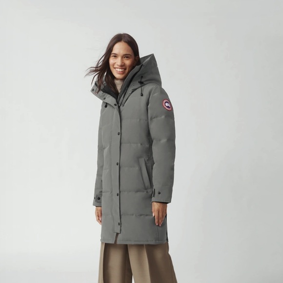 Canada Goose Shelburne Parka - Medium (Gray) - Picture 5 of 6